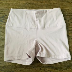 Yogalicious purple shorts